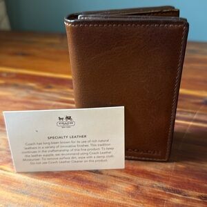 Coach Mens card holder